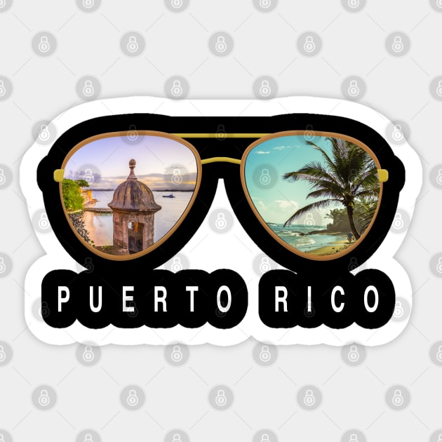 Puerto rico Sunglasses Sticker by JayD World